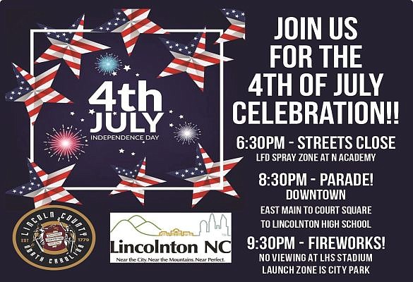 Register For The 2024 July 4th Lincolnton Parade